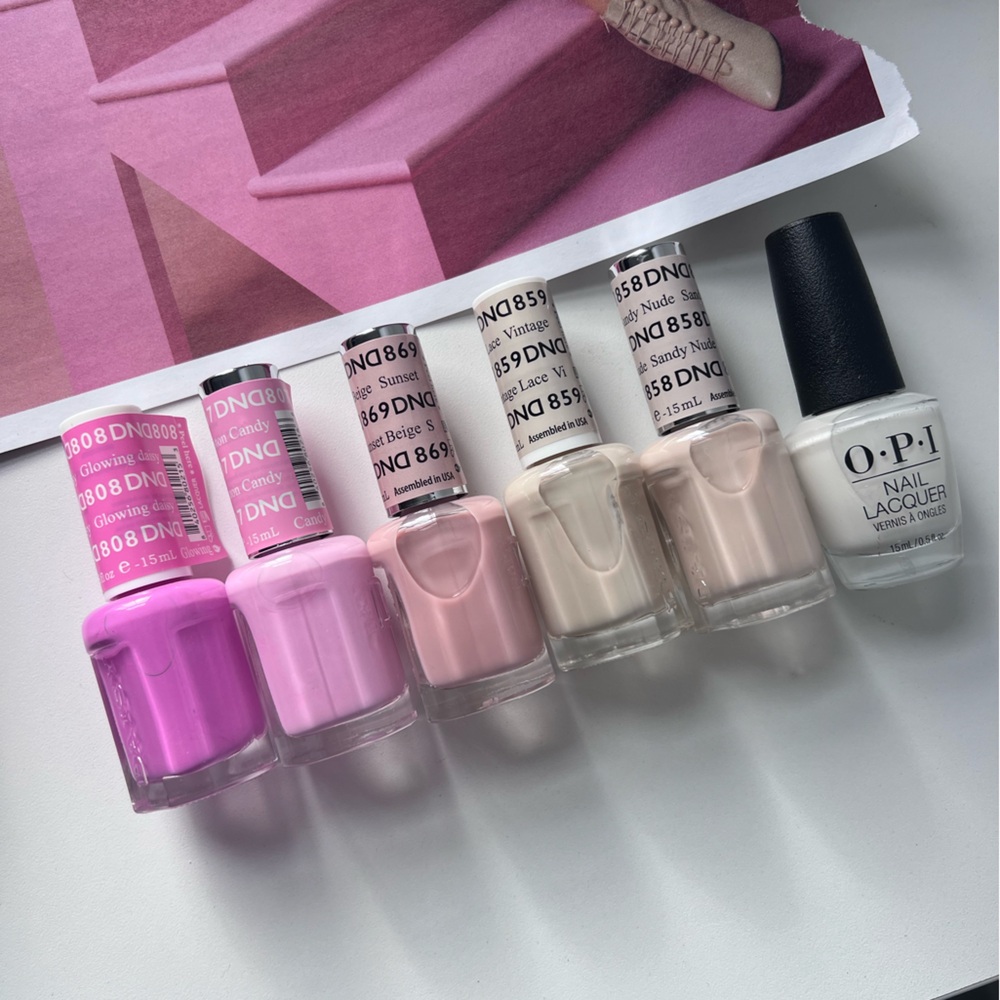 DND and OPI 6 Nail Polishes NWT Never Used Brand New $65+ Value